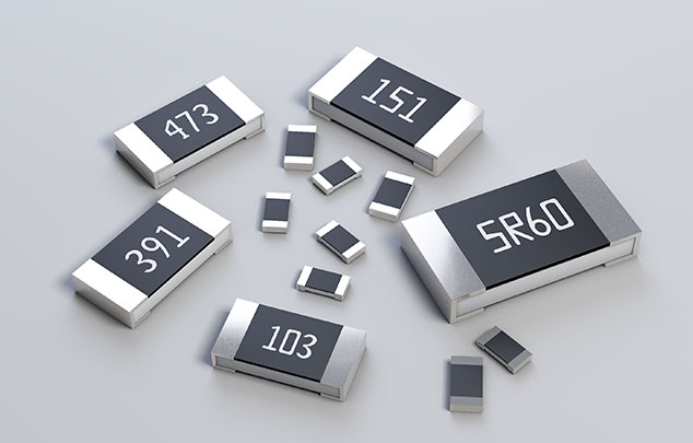 Thick film chip resistor